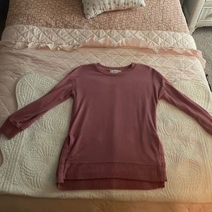 Pink long sleeve top for kids